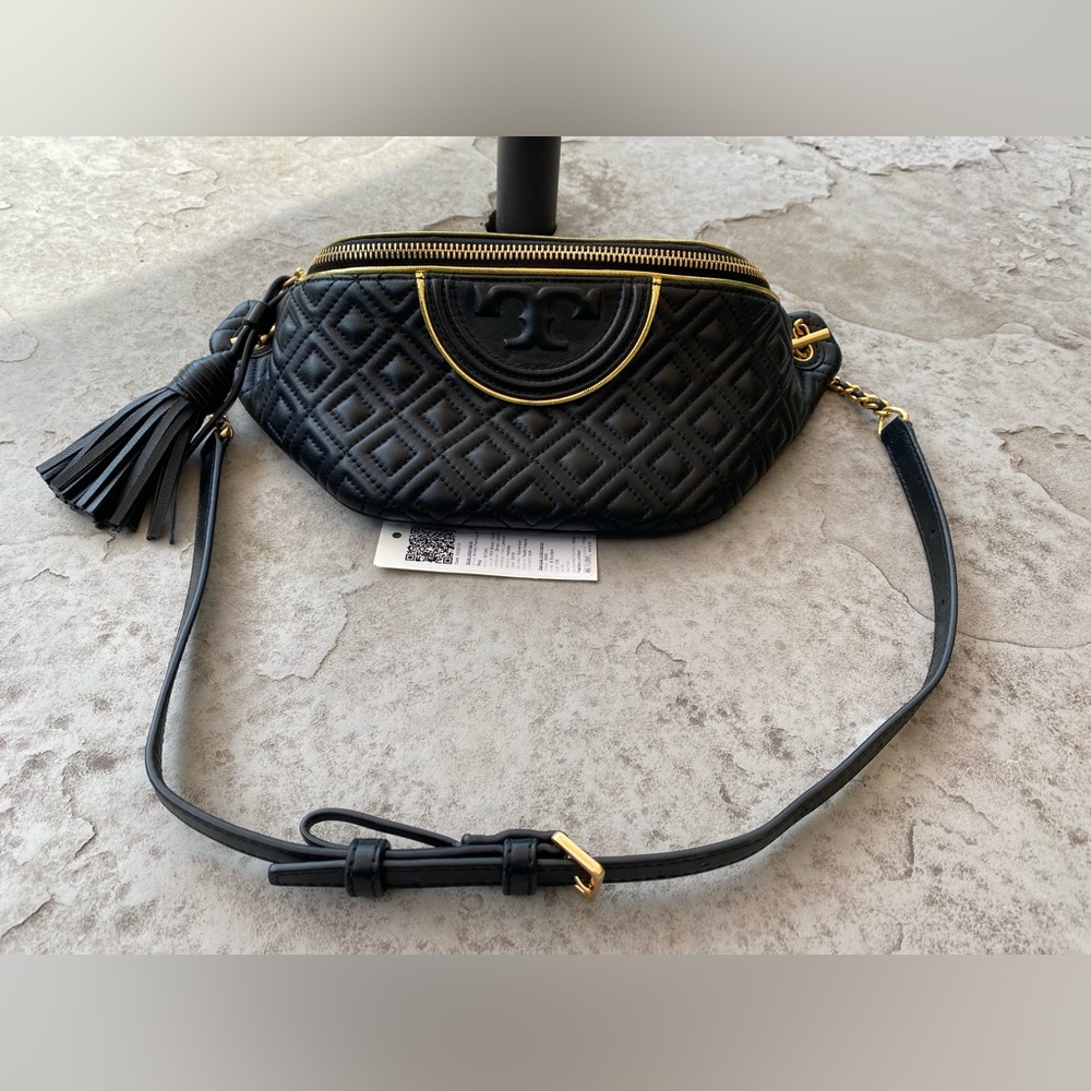 Tory Burch Fleming Leather Belt Bag